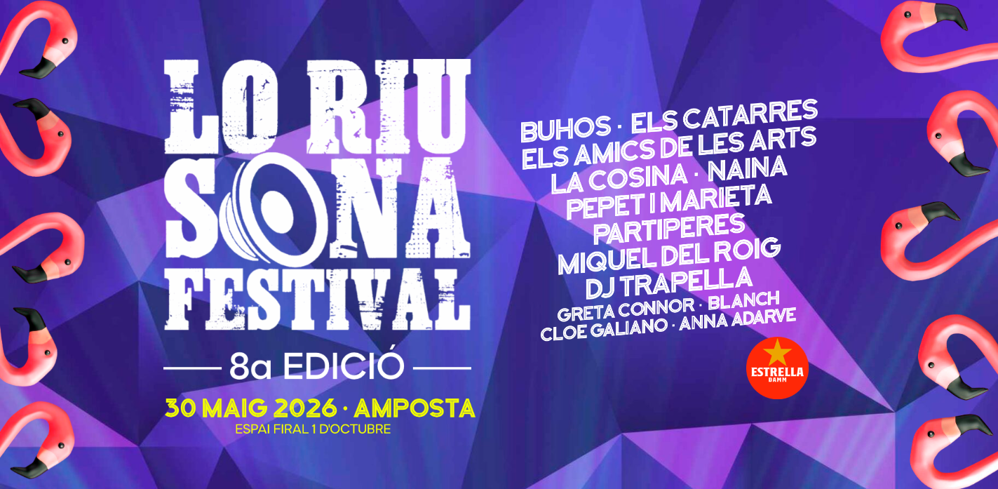 Festival Lo Riu Sona 2026 (8ª edició) | Acerca Cultura
