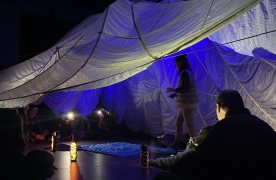 Dins el Festival de Teresetes de Mallorca (11–17 de maig de 2026), arriba a Palma Anar al camp, una experiència immersiva per a la primera infància que recrea una acampada, on bebès i acompanyants interactuen amb ombres, objectes, visuals i so.