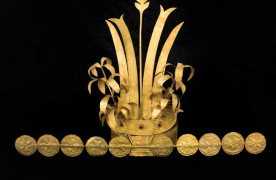 Corona de les illes Nias per al ritual del matrimoni