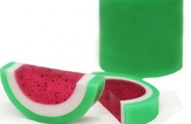 Make your own watermelon soap