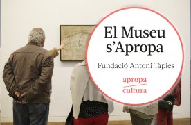 Visita dinamitzada a la Fundació Antoni Tàpies