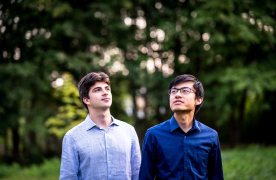 Gerard Flotats, violoncel·lista. Julian Chan, pianista
