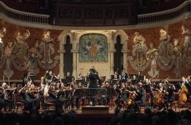 L'Orquestra Simfònica del Vallès a l'escenari del Palau