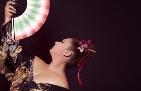 Dansa flamenca inspirada en la cultura tradicional japonesa