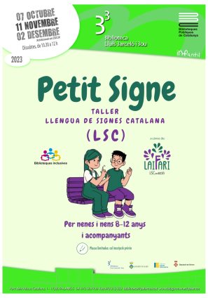 Taller en llengua de signes: Petit signe