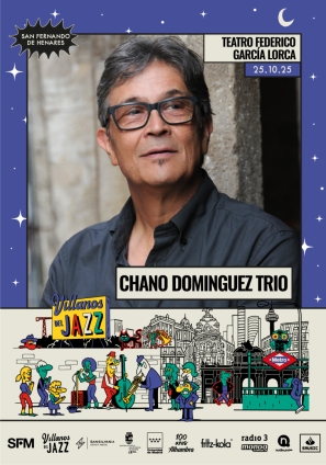 Cartel del concierto Chano Domínguez Trío