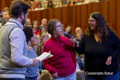 Núria Monsalve, Federació Catalana del Voluntariat Núria Pedrola membre d’ASPASIM Mariona Valls