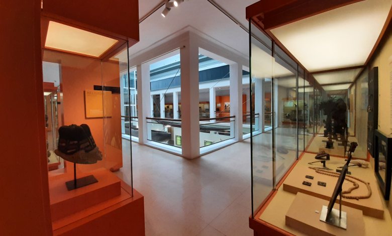 Sala exposiciones Museo Nacional de Antropología