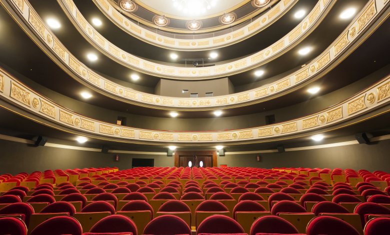 Interior del Teatre Conservatori de Manresa