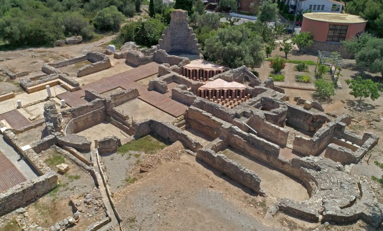 Vista aèria de la vil·la