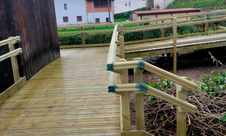 Sara Etxea kanpotik ikusteko egindako egokitzapena