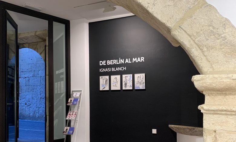 Interior de la sala d'exposicions