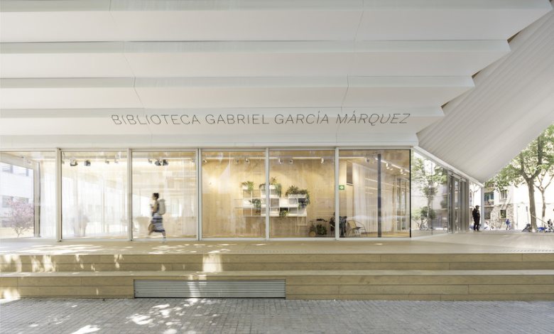 Exterior Biblioteca Gabriel García Márquez