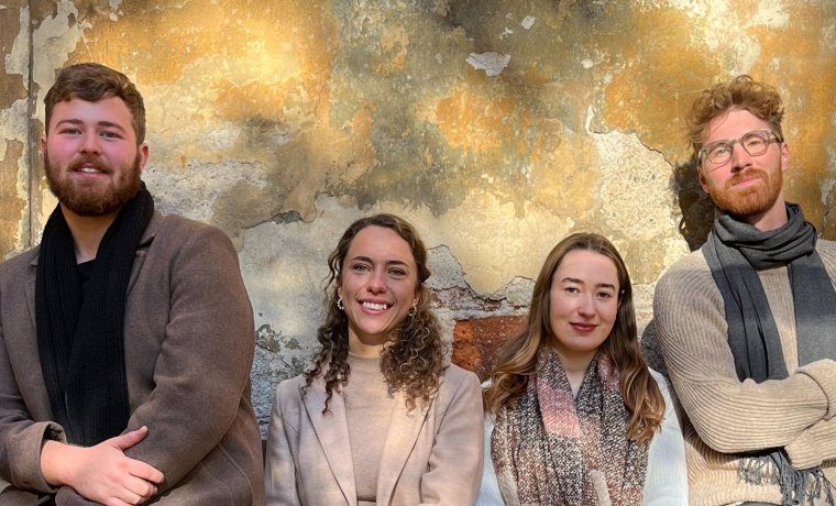 Retrato del Cuarteto Kukal