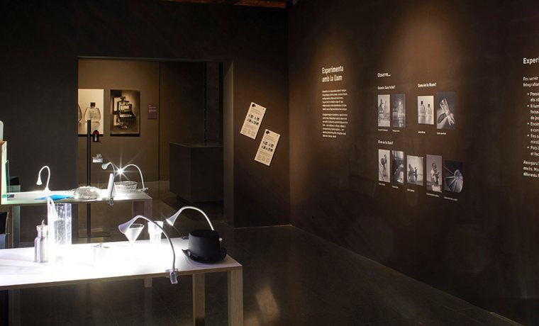 Espai d'experimentació amb la llum