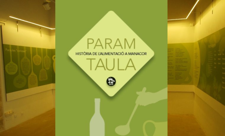 Cartell de l'exposició viatgera Param Taula