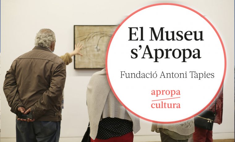 Visita dinamitzada a la Fundació Antoni Tàpies