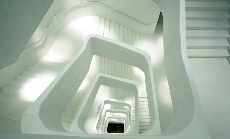 Escalera CaixaForum Madrid