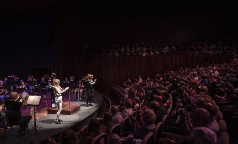 Imatge d'un concert de la BMB