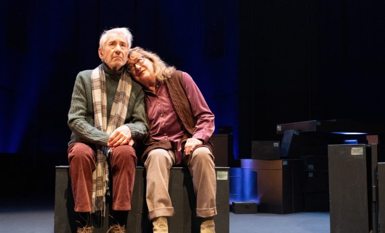 Escena del espectáculo teatral La colección