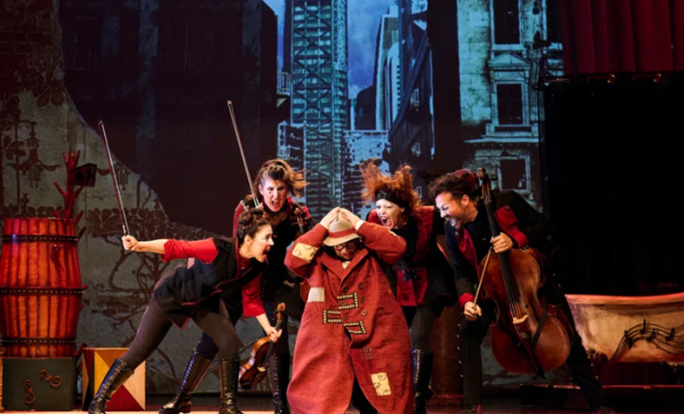 Escena del espectáculo musical Los Pfeiffer