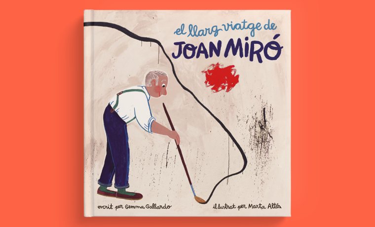 Portada del llibre El llarg viatge de Joan Miró