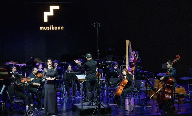 MSKN Master Ensembleren argazki bat kontzertu batean