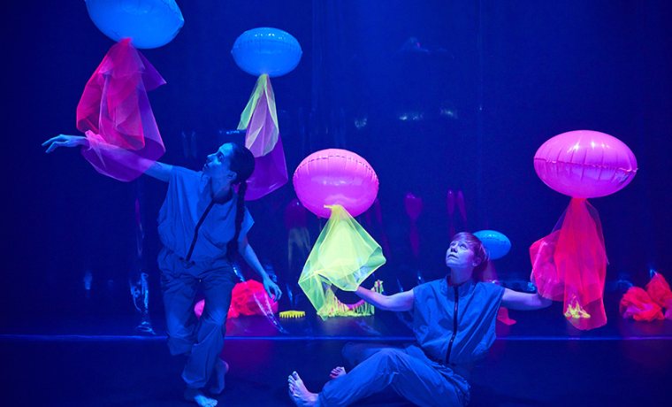 Escena del espectáculo teatral Plancton