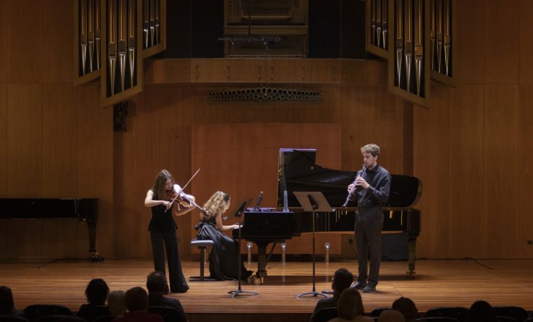 Tradicionalmente, el Preludio, como pieza musical, sirve como introducción y anticipa otras de mayor envergadura. Haciendo honor al nombre del ciclo, los jóvenes músicos de la Escuela Superior de Música Reina Sofía muestran su talento al público en la antesala de lo que será su carrera concertística.
