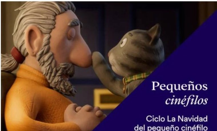 Póster de El gato Tabby en el Ciclo "La Navidad del pequeño cinéfilo"